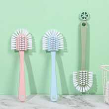 1pc Long Handle Shoe Brush - Pink - View 9