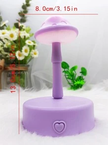 1 đèn ngủ hình nấm quà tặng tốt nhất cho trường học trang trí bất ngờ cho ký túc xá trở lại trường - Màu tím - Xem 2