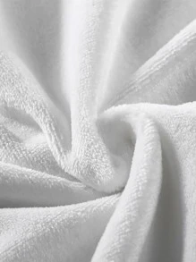 1 pieza Manta con girasol & con estampado de slogan - Multicolor - Ver 4