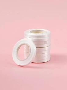 1pc Plain Color Balloon Ribbon - White - View 1