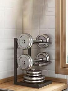 Three-layer pot holder - Dedicated pot holder - Storage kitchen stainless steel shelf - Storage rack - Black - View 4