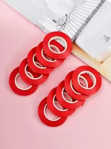 1pc Solid Balloon Ribbon - Red - View 4