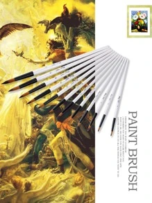 Những cây chổi sơn - trắng - Xem 2