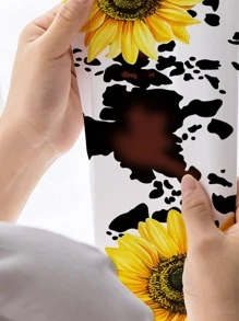 Mẫu rèm hướng dương đơn tấm - Nhiều màu - Xem 3