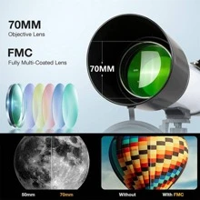 Professional Astronomical Telescope Monocular 150X Refractive Space Telescope For Outdoor Travel - White - View 9