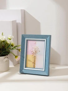 1 pieza Marco para fotos minimalista sin papel interior - Azul - Ver 1