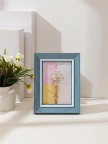 1 pieza Marco para fotos minimalista sin papel interior - Azul - Ver 4