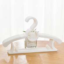 5入組素色防滑衣架 - 白色 - 查看 1