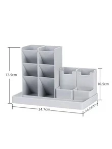 Organizador de Escritorio para Lapices Plumones Armable - Rosa - Ver 4