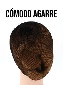 Kabocha Shop 3 PIEZAS Red para cabello malla para cabello - Negro - Ver 3