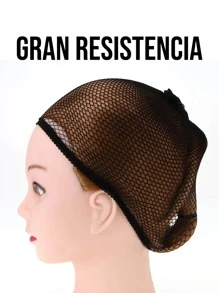 Kabocha Shop 3 PIEZAS Red para cabello malla para cabello - Negro - Ver 2