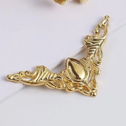 12 Cái/bộ Giá Đỡ Góc Sắt, Phần Cứng Nội Thất Phối Màu Hiện Đại Cho Gia Đình