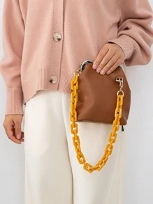 極簡鏈條包帶PMMA - 無色 - 查看 2