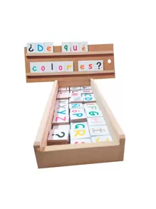 Abecedario Móvil Mayúsculas/minúsculas/*Educativo - Multicolor - Ver 1