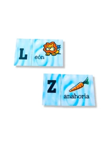 Abecedario Por Asociación/*Didáctico - Multicolor - Ver 2