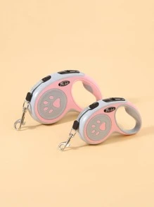 1pc Pet Automatic Retractable Traction Rope With Multiple Color Options, Random Style