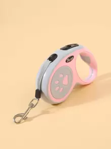 1pc Pet Automatic Retractable Traction Rope With Multiple Color Options, Random Style