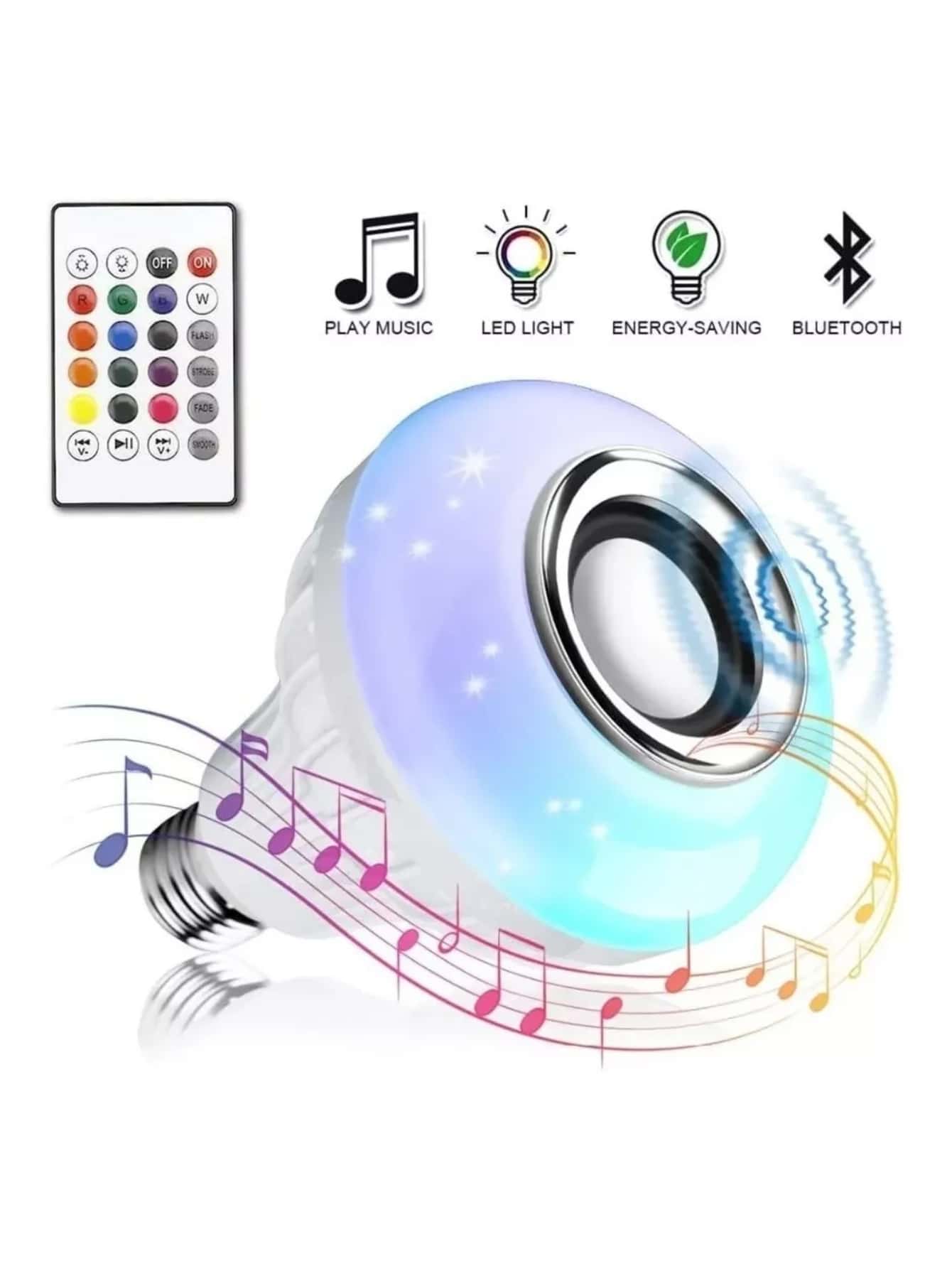 RGB Speaker Spotlight With Control - 白色 - 查看 1