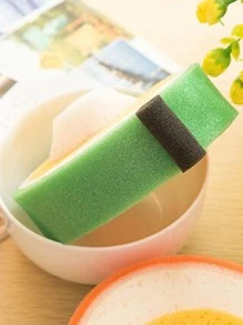 4 miếng bọt biển làm sạch hình trái cây - Nhiều màu - Xem 5