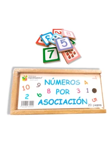 Juego Números por Asociación - Multicolor - Ver 1