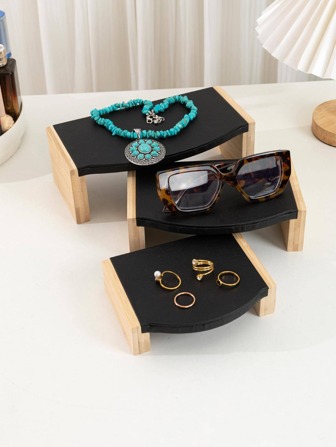 3入組/套木紋首飾收納盒