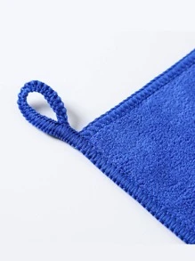 1 pieza Trapo de limpieza unicolor absorbente - Café integral - Ver 8