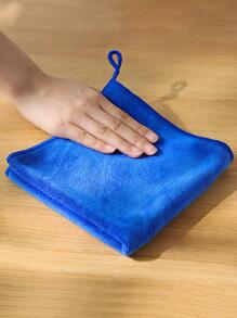 1 pieza Trapo de limpieza unicolor absorbente - Café integral - Ver 6