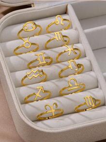 1 vòng trang trí biểu tượng chòm sao - Vàng - Xem 3