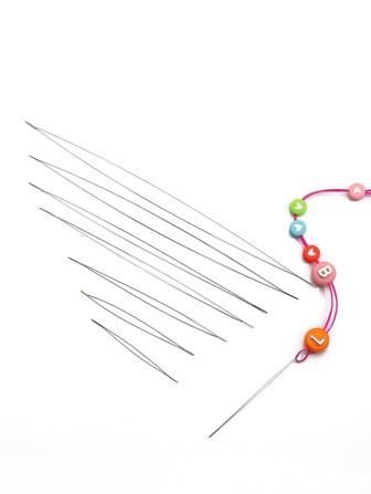 1-5 件串珠针 开口针 DIY 串珠手链珠宝工具项链制作用品