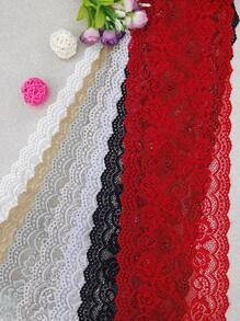 1 cái Thêu hoa DIY Ribbon Ren, vải ren trắng cho quần áo DIY - trắng - Xem 10