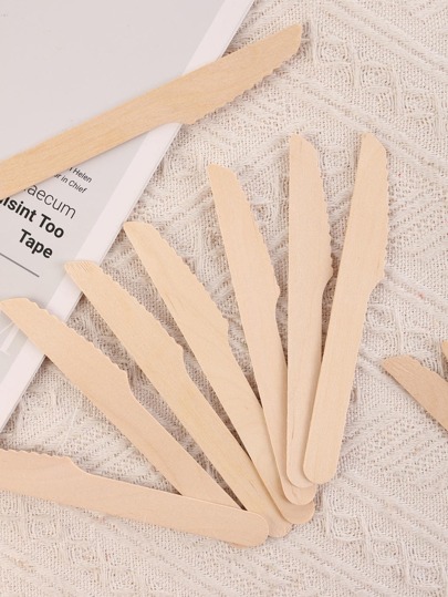 50入組一次性木頭刀