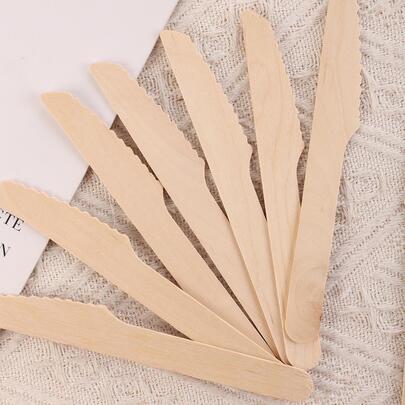 50入組一次性木頭刀