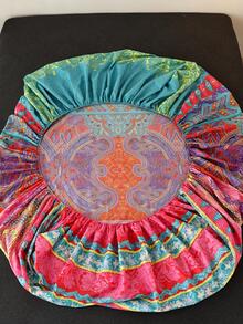 Set sábana bajera sin relleno con patrón vintage - Marrón - Ver 8