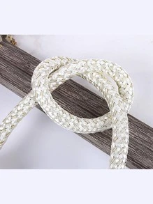 2 chiếc Rèm trang trí bằng ngọc trai giả - Màu xanh nhạt - Xem 4