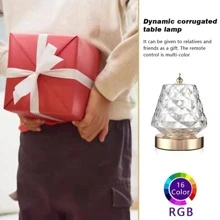 Water Wave Dynamic Projection Lamp Bedroom High Definition Starry Night Light With Romantic Rotating Rose Atmosphere Table Lamp For Kids (usb Powered, Battery Not Included) - Multicolor - View 4