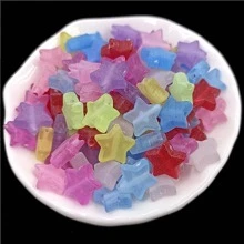 50入組/套星星DIY首飾配件 - 彩色 - 查看 2