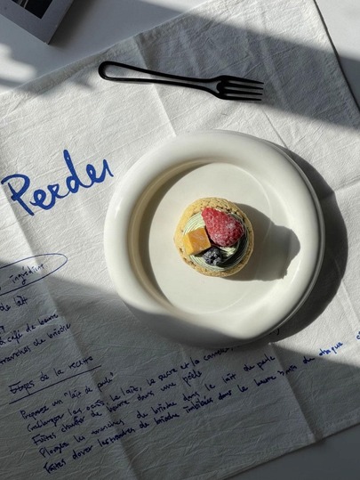 1pc Round Tray,Kitchen,Christmas Gift