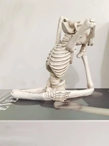 1pc Skeleton Design Decoration Craft - Beige - View 1