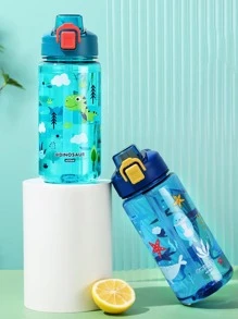 1 bình nước hoạt hình 600ml - Chống rò rỉ, chịu nhiệt, chất liệu nhựa - Thích hợp cho du lịch, thể thao và các hoạt động ngoài trời. - Xanh đậm - Xem 5