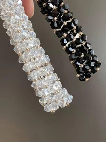 4个水晶装饰发夹，皇家爪夹，发爪发卡，发夹，学习用品，发饰，头部饰品，发卡 - 彩色 - 查看 9