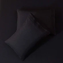 DEITAS Bed Sheet Set Super Soft Microfiber 1800 Thread Count Luxury Egyptian Sheets 18-Inch Deep Pocket Wrinkle -4 Piece - Hitam - View 4