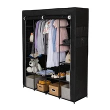 14 Shelves Portable Closet Organizer Storage Wardrobe Closet with Non-Woven Fabric