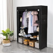 14 Shelves Portable Closet Organizer Storage Wardrobe Closet with Non-Woven Fabric