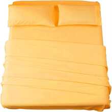 Conjuntos de Sábanas Liso - Amarillo - Ver 1