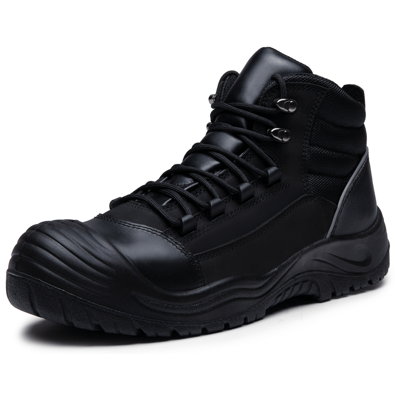 SHOESMALL Mens Industrial & Construction Boots Work Boots 6" Composite