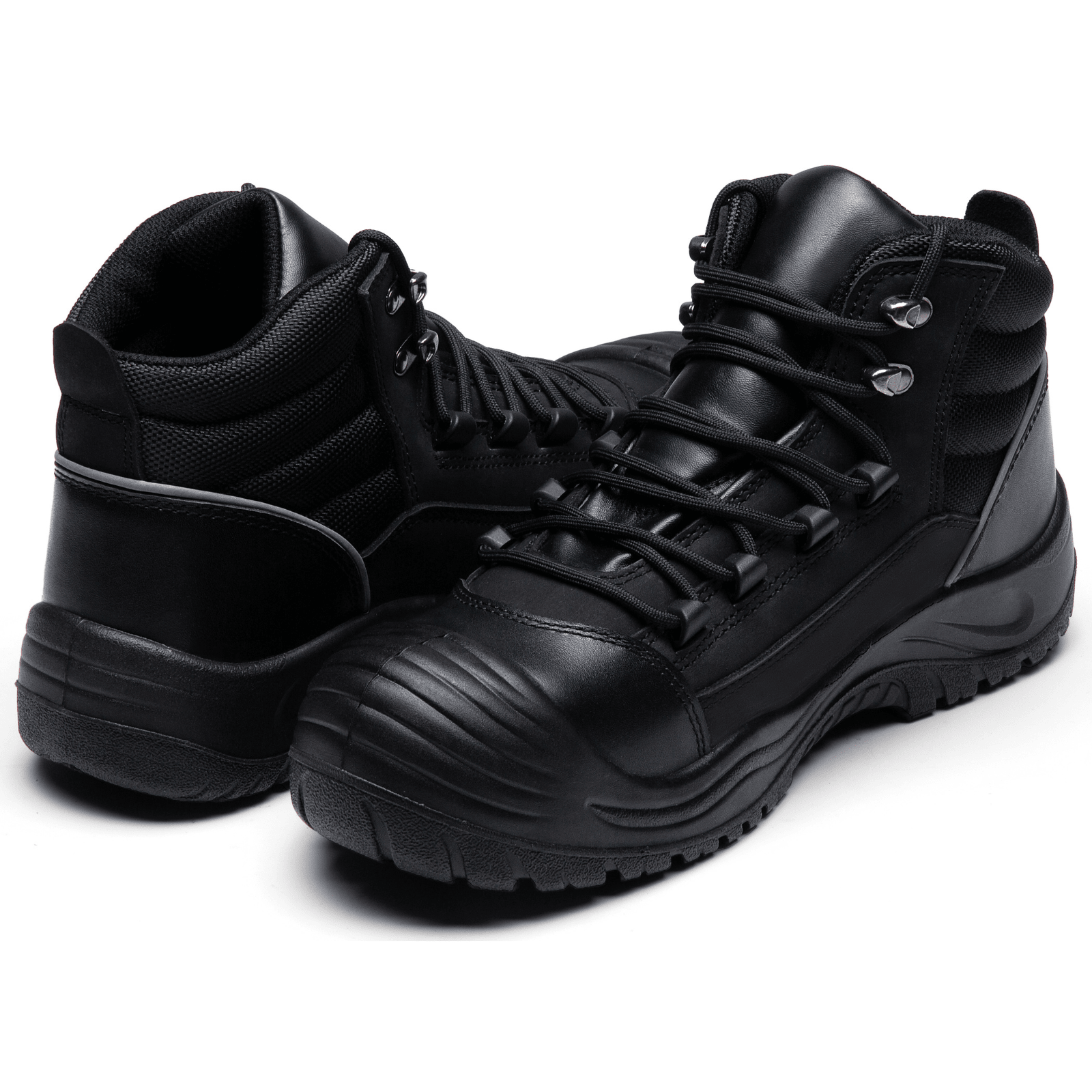 SHOESMALL Mens Industrial & Construction Boots Work Boots 6" Composite