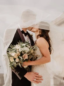 1pc Glamorous Sterling Silver Laboratory-Created Moissanite Decor Silver Ring For Men For Wedding Engagement Bridal Jewelry - White - View 4