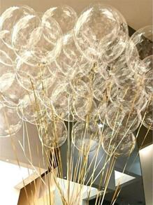 10 piezas Globos decorativos transparentes - transparente - Ver 7