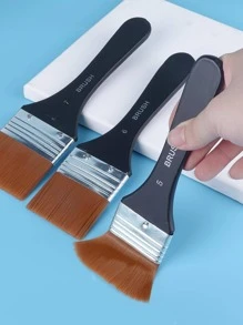 1pc Polyamide Paint Brush, Professional Multi-Purpose Oil Painting Brush For Fine Detailing, Art Painting Back To School,Back To School,School Supplies