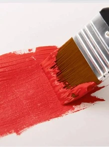 1pc Polyamide Paint Brush, Professional Multi-Purpose Oil Painting Brush For Fine Detailing, Art Painting Back To School,Back To School,School Supplies